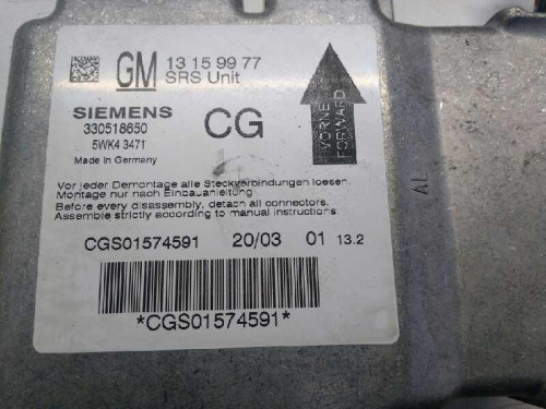 CENTRALITA AIRBAG OPEL SIGNUM 
