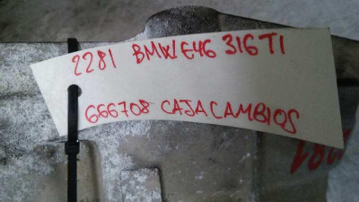 CAJA CAMBIOS, BMW, SERIE 3 COMPACTO (E46)