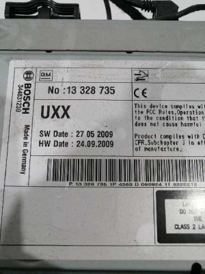 NO IDENTIFICADO, OPEL, INSIGNIA BERLINA