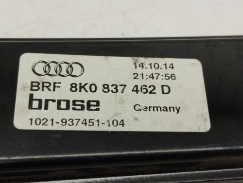 ELEVALUNAS DELANTERO DERECHO Audi A4 AVANT (8K5) 