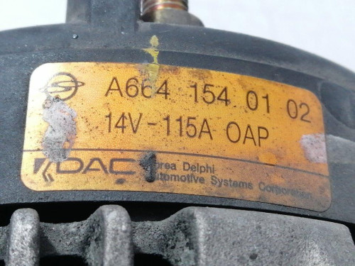  ALTERNADOR, SSANGYONG, ACTYON 
