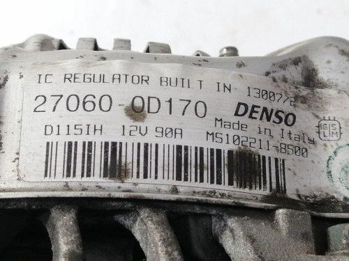  ALTERNADOR TOYOTA AVENSIS WAGON (T25) 