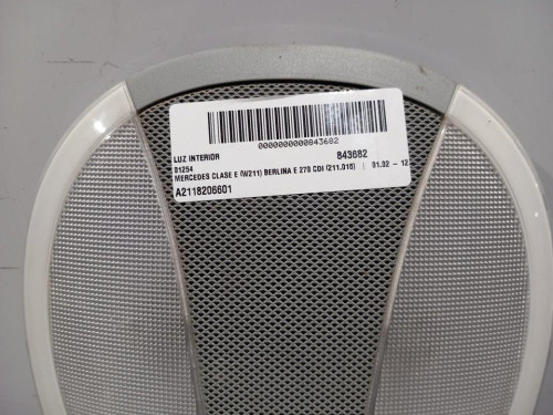 LUZ INTERIOR, MERCEDES-BENZ, CLASE E (BM 211) BERLINA