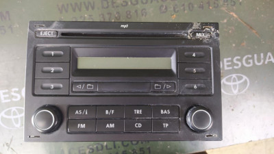 SISTEMA AUDIO / RADIO CD, VOLKSWAGEN, POLO IV (9N3)