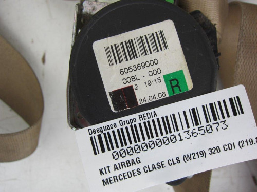  KIT AIRBAG MERCEDES-BENZ CLS (BM 219) 