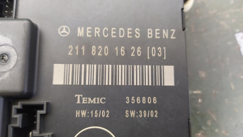 CENTRALITA CIERRE Mercedes-Benz CLASE E (BM 211) BERLINA 