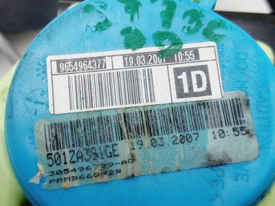CINTURON SEGURIDAD DELANTERO DERECHO, Citroen, C4 PICASSO