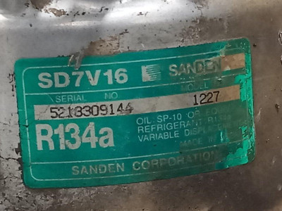 COMPRESOR AIRE ACONDICIONADO, FIAT, I SCUDO (222)