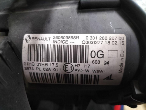  FARO IZQUIERDO, RENAULT, MEGANE III BERLINA 5P 