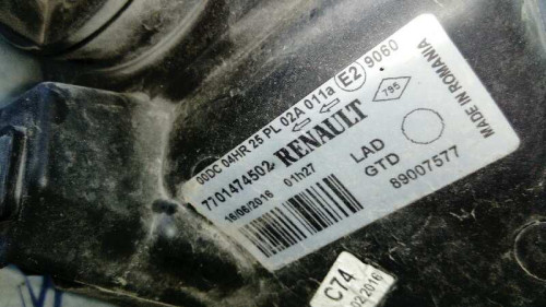  FARO IZQUIERDO RENAULT LAGUNA II GRANDTOUR (KG0) 