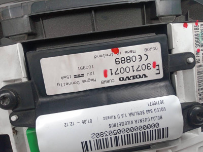 CUADRO INSTRUMENTOS, VOLVO, S40 BERLINA