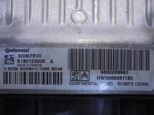 CENTRALITA MOTOR UCE PEUGEOT 5008 