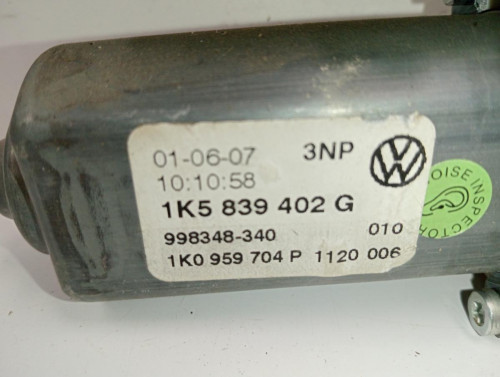 MOTOR ELEVALUNAS TRASERO DERECHO VOLKSWAGEN JETTA V (1K2) 