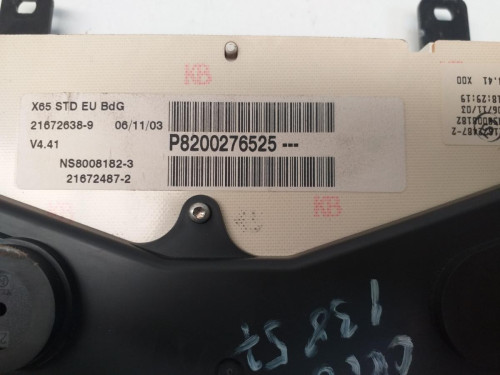  CUADRO INSTRUMENTOS Renault CLIO II FASE II (B/CB0) 