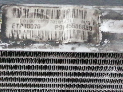 RADIADOR AGUA, PEUGEOT, 407 SW