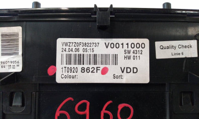 CUADRO CUENTA KILOMETROS, VOLKSWAGEN, CADDY (2K)(02.2004)