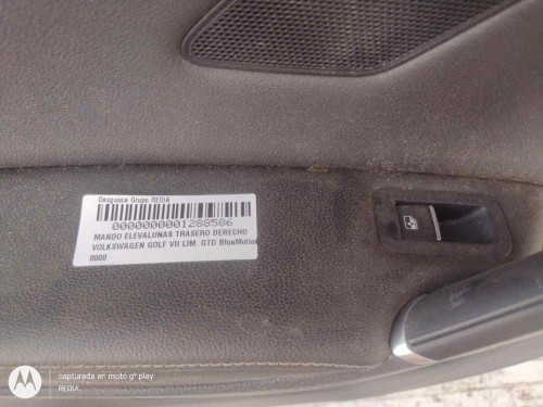 MANDO ELEVALUNAS TRASERO DERECHO VOLKSWAGEN GOLF VII (5G1/BE1) 