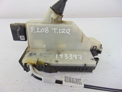 CERRADURA PUERTA TRASERA IZQUIERDA, PEUGEOT, 208