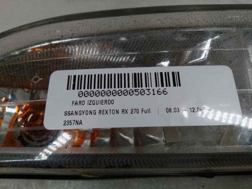 PILOTO DELANTERO IZQUIERDO SSANGYONG REXTON 