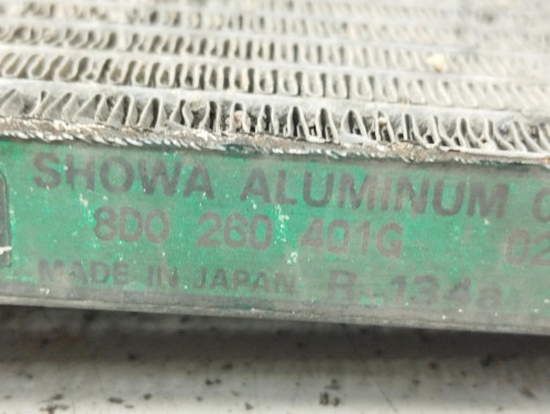 CONDENSADOR / RADIADOR AIRE ACONDICIONADO Volkswagen PASSAT BERLINA (3B2) 
