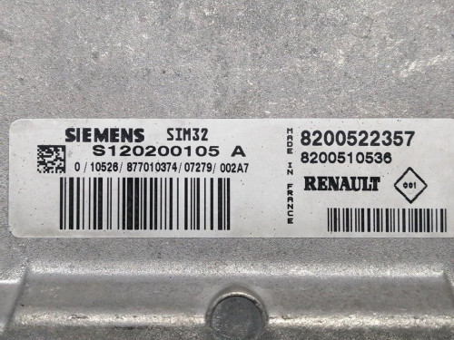  CENTRALITA MOTOR UCE RENAULT CLIO III 