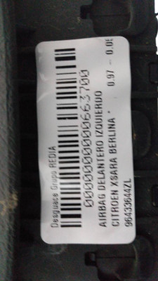 AIRBAG DELANTERO IZQUIERDO