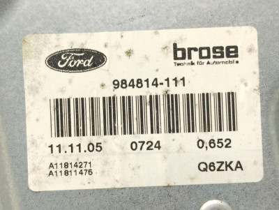 ELEVALUNAS TRASERO IZQUIERDO, FORD, FOCUS BERLINA (CAP)