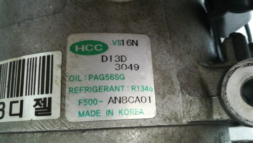  COMPRESOR AIRE ACONDICIONADO HYUNDAI I30 (FD) 