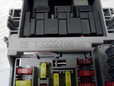 CAJA RELES / FUSIBLES, OPEL, INSIGNIA BERLINA