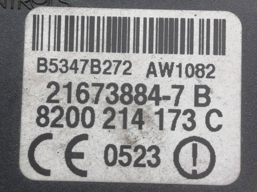  CONMUTADOR DE ARRANQUE RENAULT MODUS I 