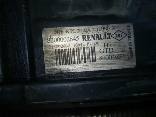 FARO IZQUIERDO Renault LAGUNA II (BG0) 