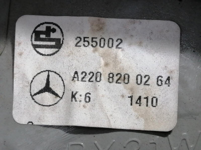 PILOTO TRASERO DERECHO, MERCEDES-BENZ, CLASE S (BM 220) BERLINA