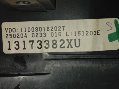 CUADRO INSTRUMENTOS, OPEL, MERIVA