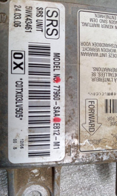 SENSOR AIRBAG, HONDA, JAZZ (GD1/5)