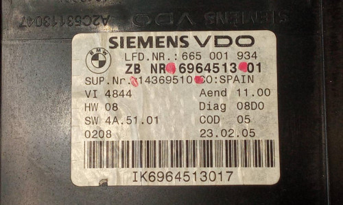 CUADRO INSTRUMENTOS BMW SERIE 3 BERLINA (E90) 