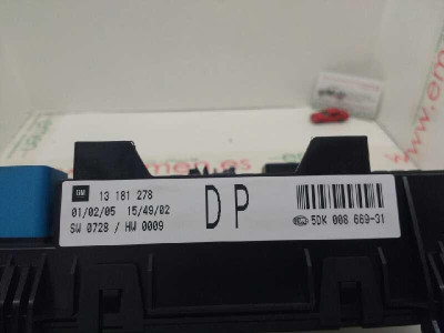 CAJA RELES / FUSIBLES, OPEL, ASTRA H GTC