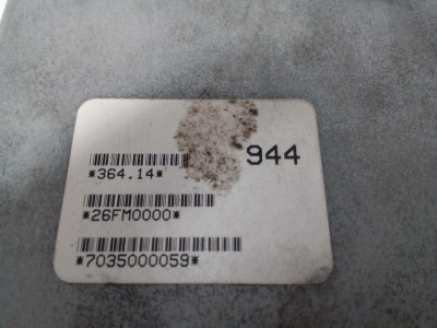 CENTRALITA MOTOR UCE, PEUGEOT, 306 3/5 PT. (S1)(01.1993)