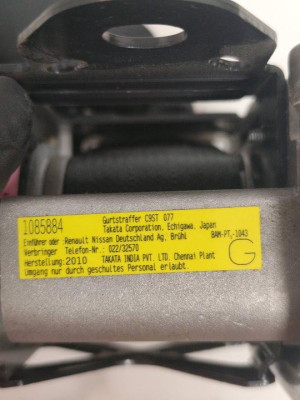 CINTURON SEGURIDAD DELANTERO IZQUIERDO, NISSAN, MICRA (K13K/KK)