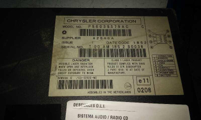 SISTEMA AUDIO / RADIO CD