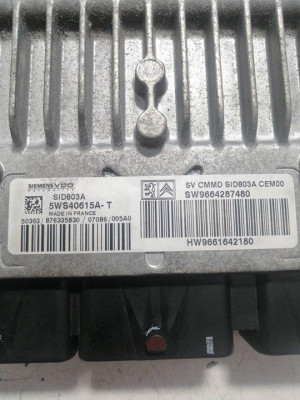 CENTRALITA MOTOR UCE, CITROEN, C4 PICASSO