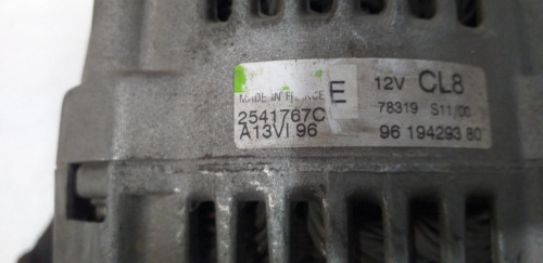 ALTERNADOR Citroen XSARA BERLINA 