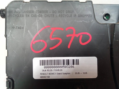 CAJA RELES / FUSIBLES, RENAULT, SCENIC II (JM)