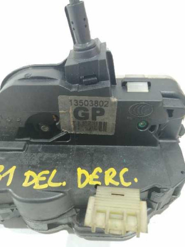  CERRADURA PUERTA DELANTERA DERECHA OPEL INSIGNIA BERLINA 