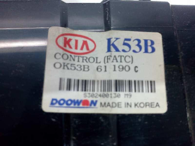 MANDO CALEFACCION / AIRE ACONDICIONADO, KIA, CARNIVAL II (FL)