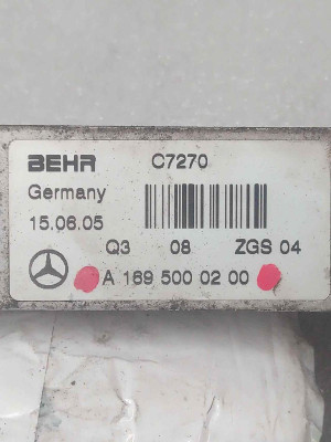 RADIADOR ACEITE, MERCEDES-BENZ, CLASE A (BM 169)