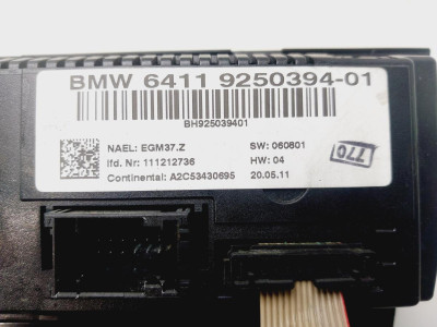 MANDO CLIMATIZADOR, BMW, SERIE 3 BERLINA (E90)