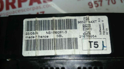 MANDO CLIMATIZADOR, Peugeot, 307 BREAK / SW (S1)(04.2002)