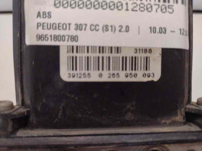 ABS, PEUGEOT, 307 CC CABRIO-COUPÉ (S1)(10.2003)