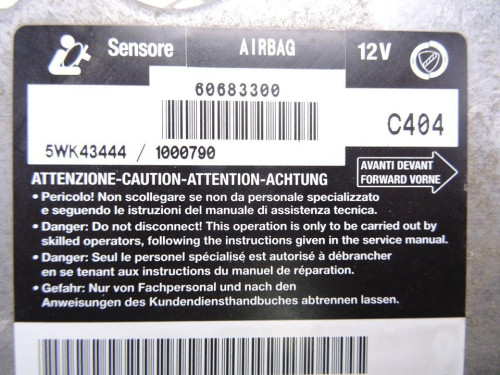  CENTRALITA AIRBAG ALFA ROMEO GT (125) 