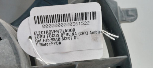  ELECTROVENTILADOR Ford FOCUS BERLINA (CAK) 